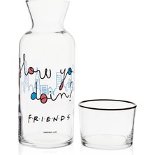 Rakle Friends Başucu Sürahisi - Şeffaf - 700 ml