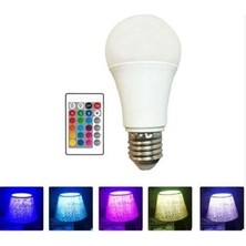 Linway Rgb LED Ampul Kumandalı Gunisigi 9W