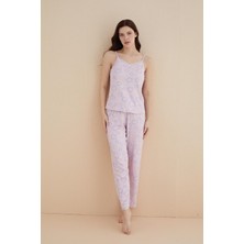 Pemilo Kadın 80115-51 İp Askılı Pijama Takımı