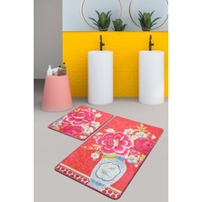 Chilai Home Vaso Blu 2'li Set Banyo Paspası Klozet Takımı Djtbanyo