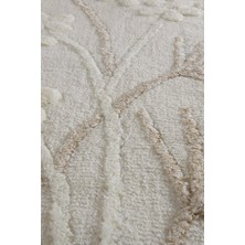 Chilai Home Orkide Ekru 3'lü Banyo Takımı Seti Akrilik