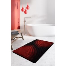 Chilai Home Stella Kırmızı 70x120 Cm Banyo Halısı Paspas Akrilik