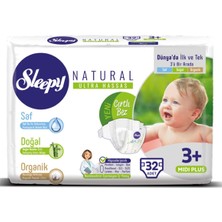 Sleepy Bebek Bezi 3+ Beden Midi Plus 5-10 Kg 32li