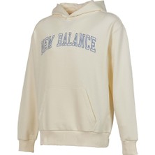 New Balance UNH1417 Beyaz Unisex Sweatshirt