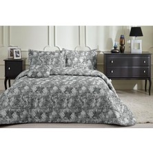 Özdilek Çift Kişilik Yatak Örtüsü Marble Antrasit