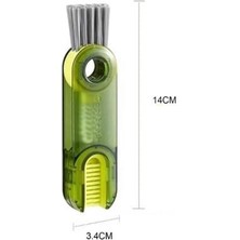 Linway 3 Fonksiyonlu Çok Amaçlı Temizleme Fırçası