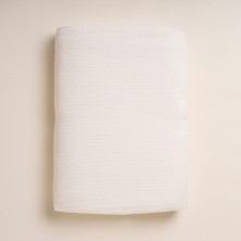 %100 Viskon Çift Kişilik Pike 220x240 cm Ekru - Mila Serisi