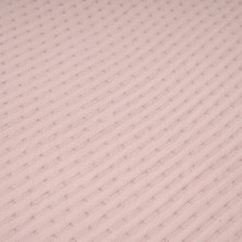 %100 Viskon Çift Kişilik Pike 220x240 cm Pudra - Mila Serisi
