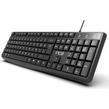 Inca IK-275QU Q Multımedıa Soft Touch Black Keyboard