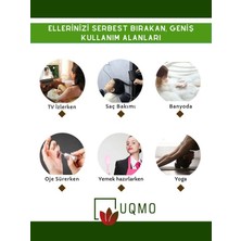 Uqmo - Yüz Maskesi Koruyucu & Sabitleyici - Kağıt Maske Sabitleyici - Beyaz