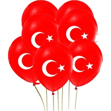 Elif Mağazacılık Türk Bayraklı Balon 25 Adet