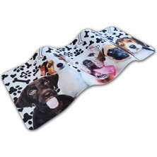 Evet Uygun 70X30CM Büyük Boy Kaymaz Kauçuk Taban Dikişli Kenar Gaming Oyuncu Mousepad Xl Dogs