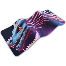 Evet Uygun 70X30CM Büyük Boy Kaymaz Kauçuk Taban Dikişli Kenar Gaming Oyuncu Mousepad Xl Ejder