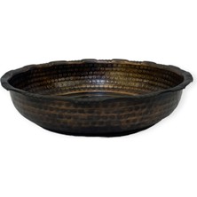 Efemir Oksitli Bakır Hamam Tası 18 cm