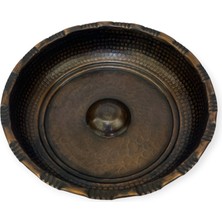 Efemir Oksitli Bakır Hamam Tası 16 cm