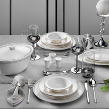 Schafer Queen Classy Bone Yemek Takımı-60 Parça-Güm