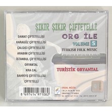 Şıkır Şıkır Çiftetelli Org Ile Volume 5 CD (Jelatininde Sıfır Orjnal Dönem Baskı)