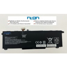 Ni-On Hp Omen 15-EK0006NT 3A700EA , Omen 15-EK0005NT 3A697EA Notebook Bataryası