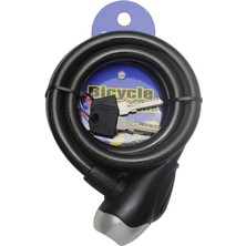 T. Concept Lock Dayanıklı Güçlendirilmiş Çelik Halat Anahtarlı Bisiklet Kilidi 12X120 cm