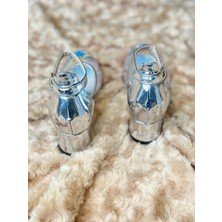 Gala Stil Gala Barbie Önü Şeffaf Topuklu Ayakkabı