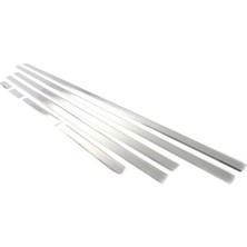 Dry Citroen C4 Cam Çıtası Hb 2005 - 2010 Krom 8 Parça Paslanmaz Çelik