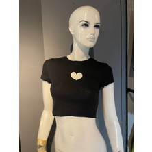 Orhan Tekstil Kalpli Crop Top