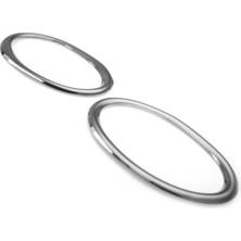 Dry Jetta Sis Çerçevesi 2011 - 2014 Krom 2 Parça Paslanmaz Çelik