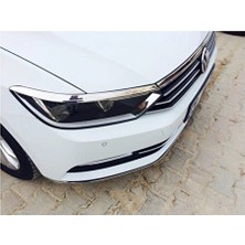 Dry Passat B8 Far Üstü Çıtası 3 Parça 2015 ve Sonrası Paslanmaz Çelik