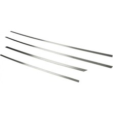 Dry Cıvıc Cam Çıtası 2012 - 2016 Krom 4 Parça Paslanmaz Çelik