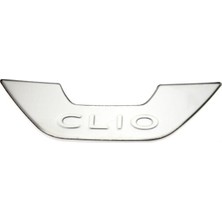 Dry Clio 4 Ön Amblem Çerçevesi Krom Hb 2012 > Paslanmaz Çelik