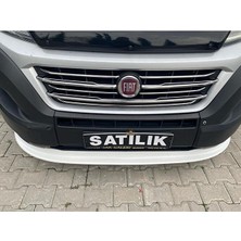 Dry Ducato Ön Panjur Krom 2015 - 2021 Paslanmaz Çelik 8 Parça