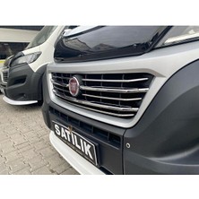 Dry Ducato Ön Panjur Krom 2015 - 2021 Paslanmaz Çelik 8 Parça