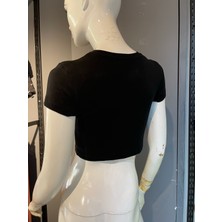 Orhan Tekstil Kalpli Crop Top