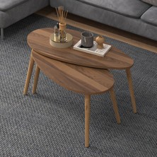 Monte Sehpa Spline Orta Sehpa Ceviz