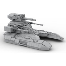 Telmba Yucama Uzay Savaşları Askeri Panzer Bilim Kurgu Yıldızlararası Model, MOC-145232 Yapı Taşları Seti 567 Parça - Moc-24 (Yurt Dışından)