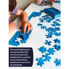 Doerkids All Blue-Mavi Hayvanlar Midi Puzzle | 80 Parça 5+ Yaş