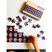 Doerkids Cupcakes Midi Puzzle | 80 Parça 5+ Yaş