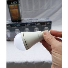 Cata Şarjlı LED Ampül Elektriksiz 8 Saat Yanar Işıldak Lamba Kesintisiz Yanmaya Devam Eder