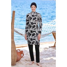 REMSA Likralı Tesettür Mayo Merıah 9206 Siyah