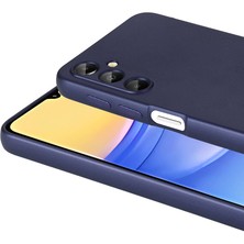 Gpack Samsung Galaxy M15 5g Kılıf Lüx Renkli Premier Kamera Korumalı Mat Silikon Lacivert