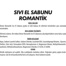 Elenor Sıvı El Sabunu Romantik 400 ml