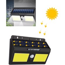 Gaman EY-96L 96 LED Güneş Enerjili 3 Mod 5 Metre Sensör Mesafeli Kaliteli Karanlık Sensörlü Solar Sokak Lambası