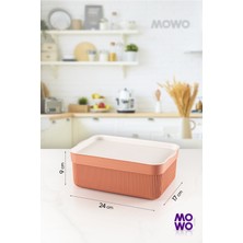 Mowo Home Dragee 2,5 Lt Mutfak Saklama Kabı 6 Lı Set