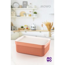 Mowo Home Dragee 2,5 Lt Mutfak Saklama Kabı 6 Lı Set