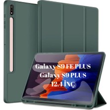 Samsung Galaxy Tab S9 FE Plus/S10 Plus/S9 Plus Kılıf Kalem Bölmeli Smart Case X610-16-810-18 X820