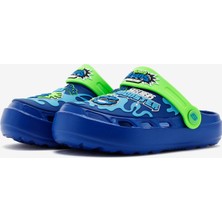 Skechers Swifters  -  Smelly Monsters Büyük Erkek Çocuk Mavi Sandalet 406628L Bllm