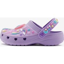 Skechers Heart Charmer  -  Miss Girly Küçük Kız Çocuk Mor Sandalet 308406N Lvmt