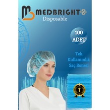 Med Bright Tek Kullanımlık 100 Adet 45 x 52 Tela Bone