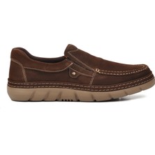 Ayakmod 241281 Kahve Nubuk Hakiki Deri Erkek Günlük Ayakkabı