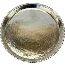 Efemir Dövme Bakır Çirtikli Fırın Tepsisi 40 cm